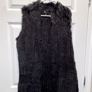 Rabbit Fur Vest - $30 OBO